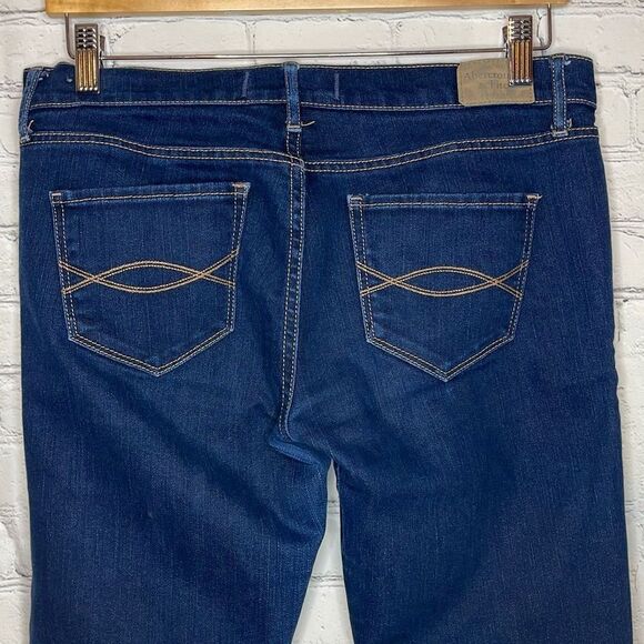 Abercrombie & Fitch Dark Blue Skinny Jeans - Picture 5 of 7